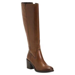 CLARKS Leather Valvestino Knee High Comfort Boots